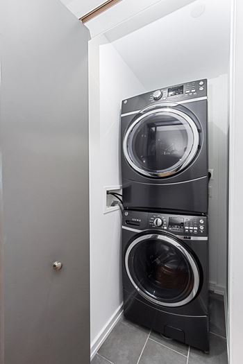 In-home deluxe washer and dryer